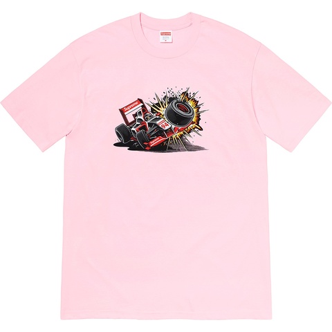 Supreme Crash Tee - Light Pink