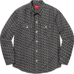 Supreme Monogram Denim Shirt (FW21) - Black