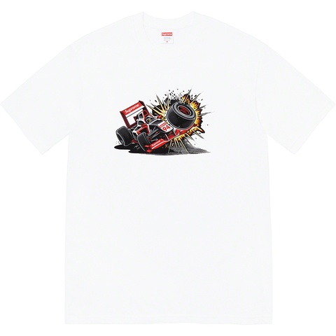 Supreme Crash Tee - White