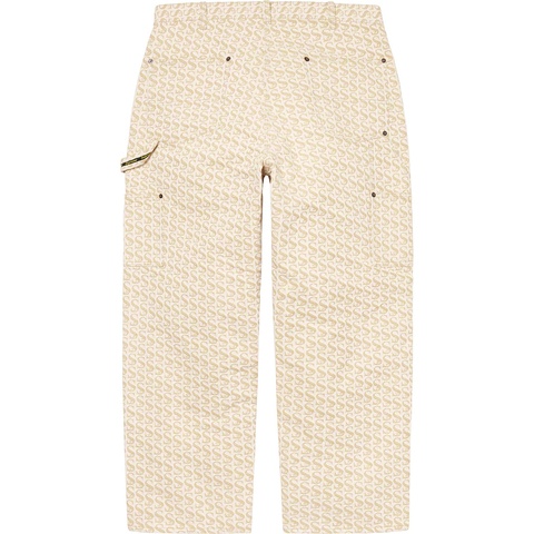 Monogram Double Knee Denim Painter Pant - Supreme