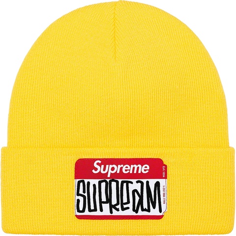 Gonz Nametag Beanie - fall/winter 2021 - Supreme