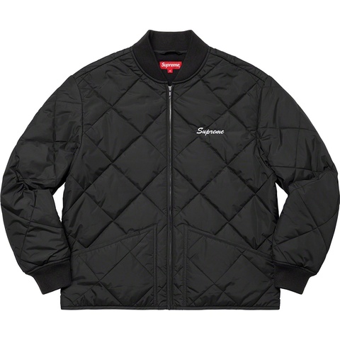 Quit Your Job Quilted Work Jacket - Supreme