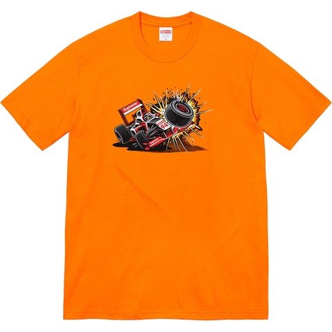 Supreme Crash Tee - Orange