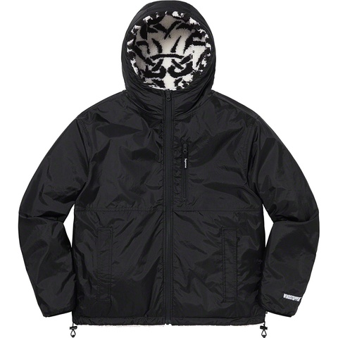 Supreme Celtic Knot Reversible WINDSTOPPER® Fleece Hooded Jacket - Stone