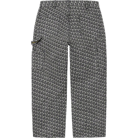 Monogram Double Knee Denim Painter Pant - Supreme