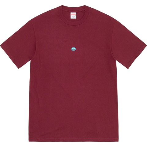 Supreme Sticker Tee - Burgundy