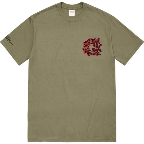 Supreme Support Unit Tee - Light Olive