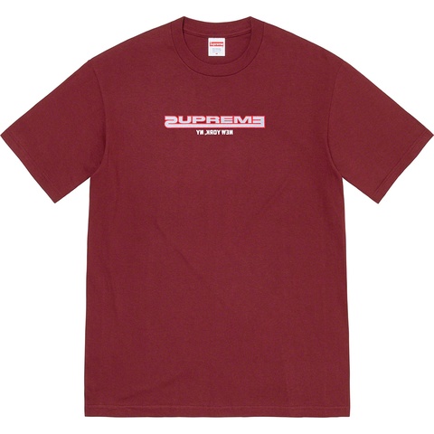 Supreme Connected Tee - Burgundy