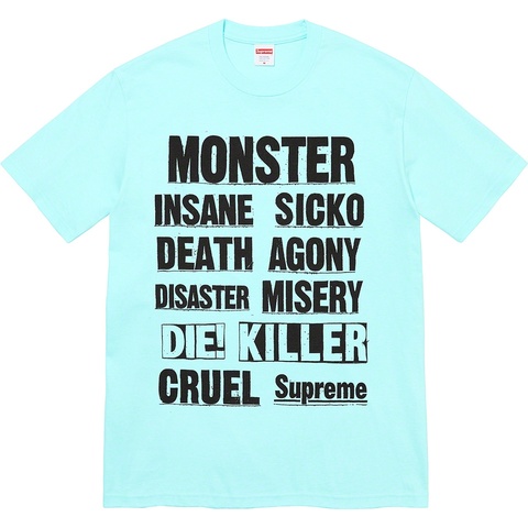 Monster Tee - fall/winter 2021 - Supreme