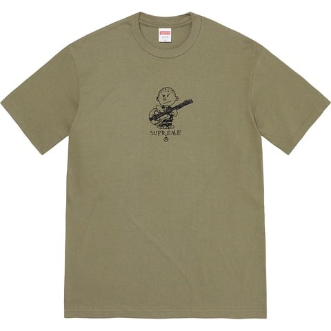 Supreme Rocker Tee - Light Olive