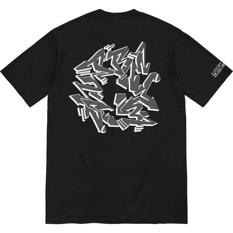 Supreme Support Unit Tee - Black