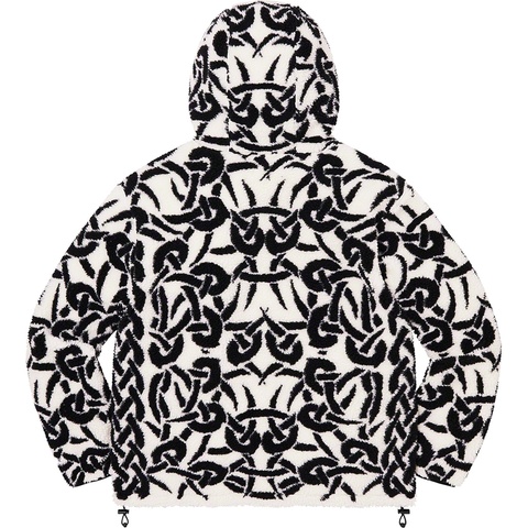 Supreme Celtic Knot Reversible WINDSTOPPER® Fleece Hooded Jacket - Stone