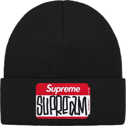 Gonz Nametag Beanie - fall/winter 2021 - Supreme