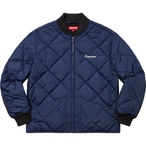 Quit Your Job Quilted Work Jacket - Supreme