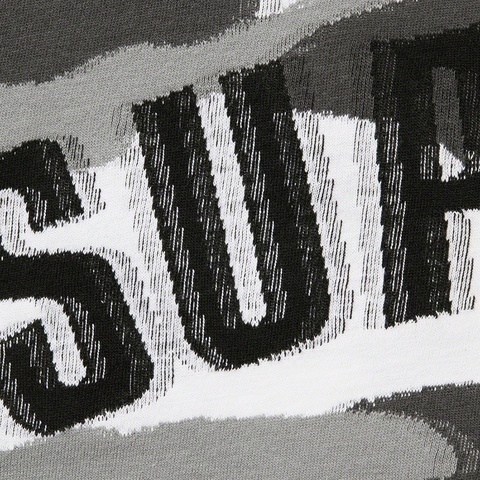 Supreme Intarsia Camo S/S Top - Snow Camo