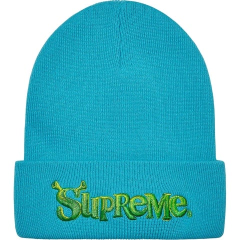Supreme Shrek Beanie - Turquoise