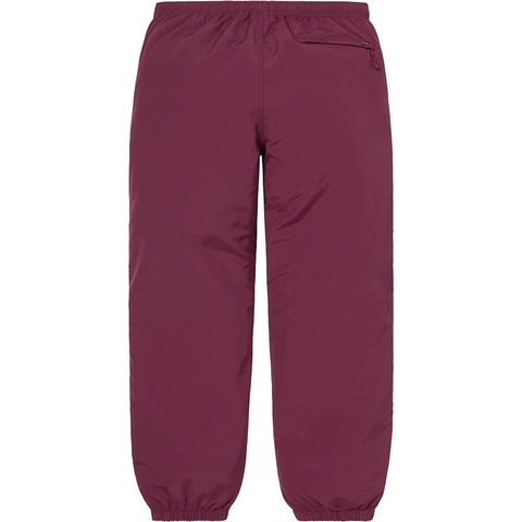 Supreme Warm Up Pant - Burgundy