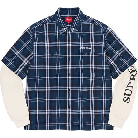 Supreme Thermal Work Shirt - Plaid