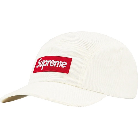 Supreme GORE-TEX Corduroy Camp Cap - White