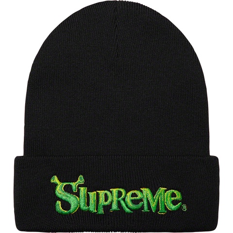 Supreme Shrek Beanie - Black