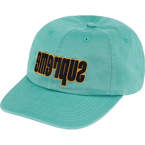 Supreme Reverse Logo 6-Panel - Light Green