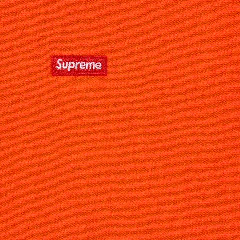 Supreme Small Box Hooded Sweatshirt - Orange