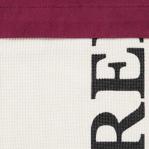 Supreme Thermal Work Shirt - Dusty Maroon