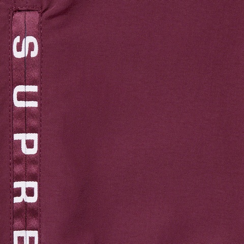 Supreme Warm Up Pant - Burgundy