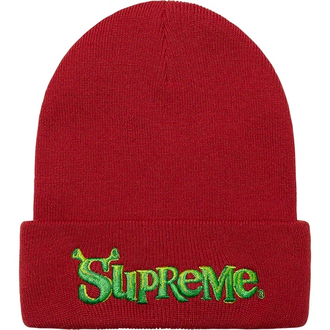 Supreme Shrek Beanie - Cardinal