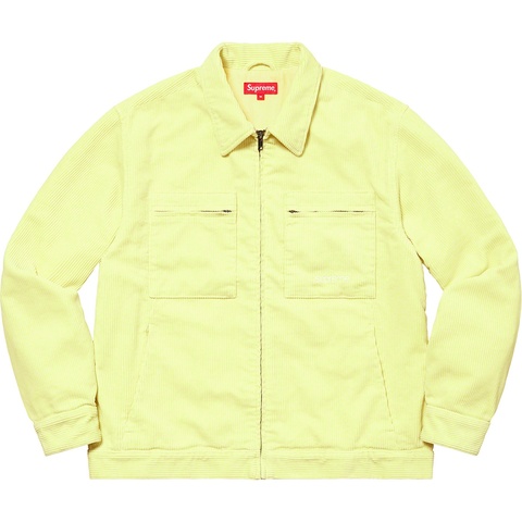 ジャケット・アウター Supreme 21AW Corduroy Zip Jacket Supreme Corduroy Zip Jacket Blue Men's - FW21 - US
