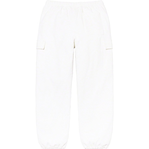 Supreme Small Box Cargo Sweatpant - White