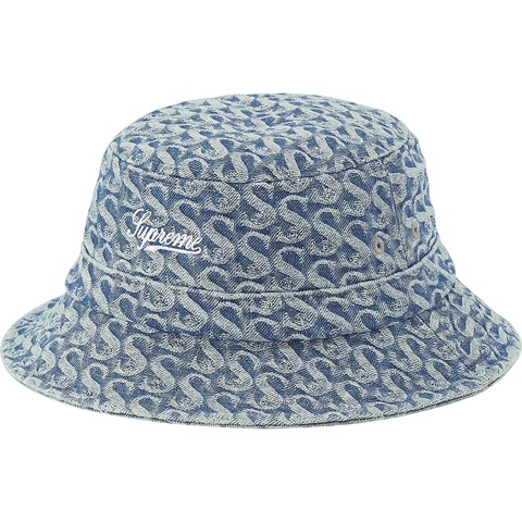 Supreme Monogram Denim Crusher - Blue