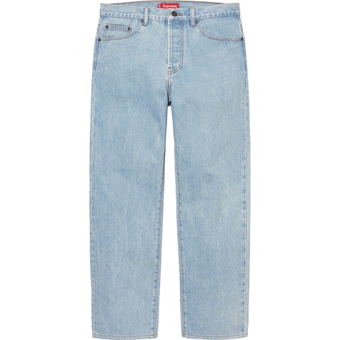Supreme Regular Jean - Washed Blue