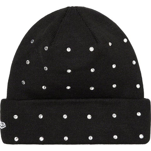 Supreme New Era® Rhinestone Beanie - Black