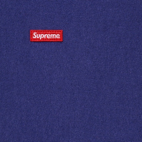Supreme Small Box Hooded Sweatshirt - Dark Royal