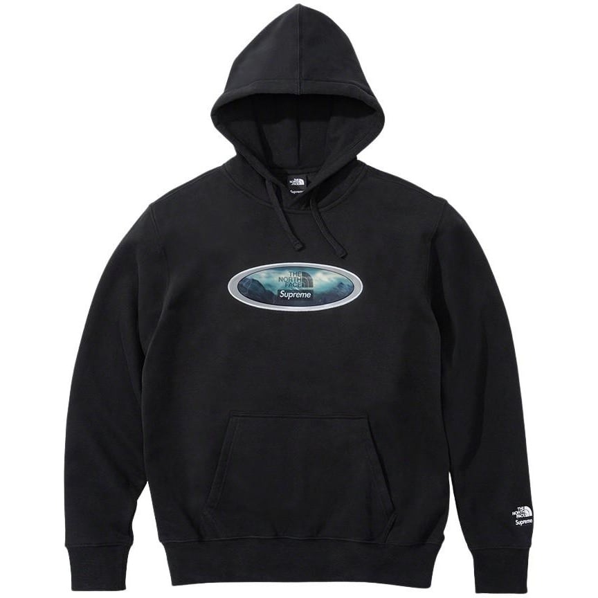 Supreme Supreme The North Face Lenticular Mountains Hooded Sweatshirt (FW21) - $148