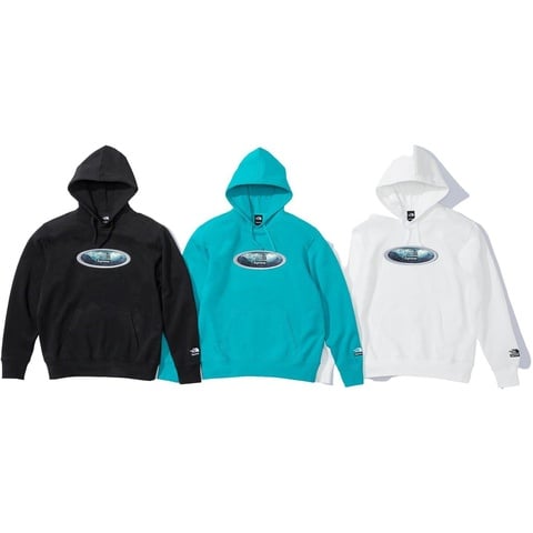 Supreme®/The North Face® Lenticular Mountains Hooded Sweatshirt