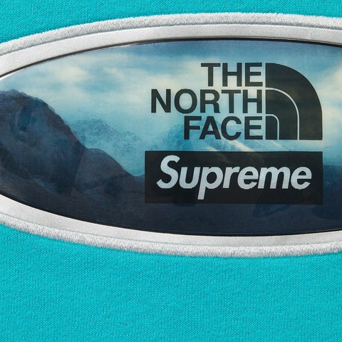 Supreme®/The North Face® Lenticular Mountains Hooded Sweatshirt