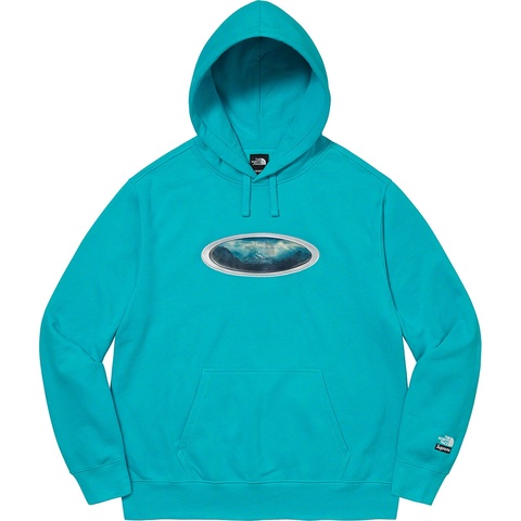 Supreme®/The North Face® Lenticular Mountains Hooded Sweatshirt