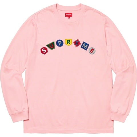 Supreme Geo Arc L/S Top - Pink