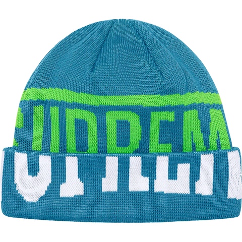 Supreme New Era® 2-Tone Logo Beanie - Teal