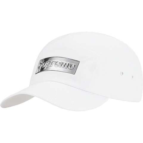 Supreme Mirror Camp Cap - White