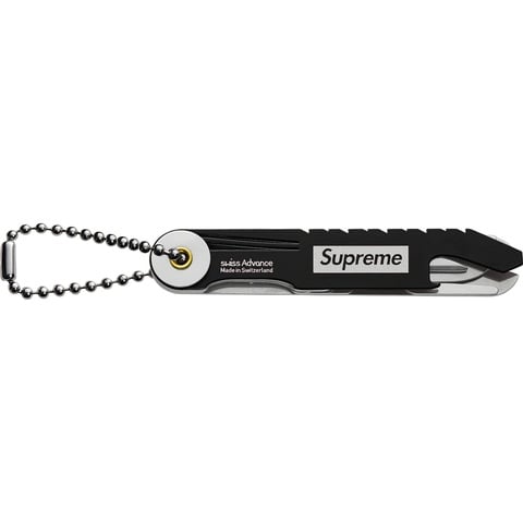 Supreme Supreme®/Swiss Advance Crono N5 Pocket Knife - Black