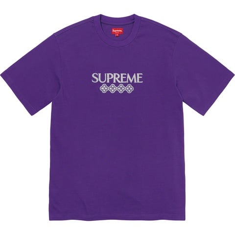 Supreme Glitter S/S Top - Purple
