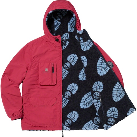 Supreme Supreme®/Timberland® Reversible Ripstop Jacket - Burgundy