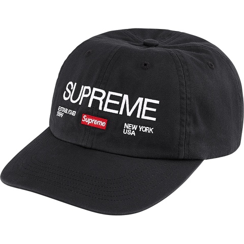 Supreme Est. 1994 6-Panel - Black