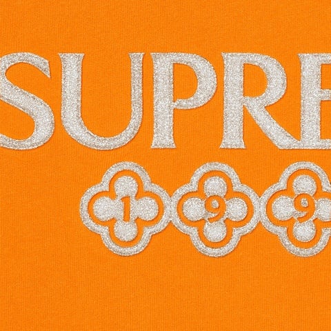 Supreme Glitter S/S Top - Orange