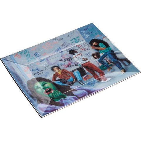 Supreme Lady Pink/Supreme Tray - <em>Ladies Room at Art and Design </em>