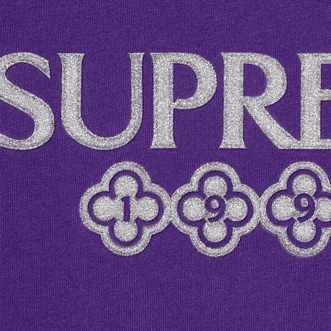 Supreme Glitter S/S Top - Purple