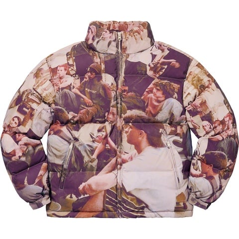Supreme Lafayette Reflective Down Jacket - Multicolor
